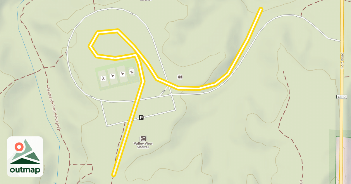 Map of Orchard Hill