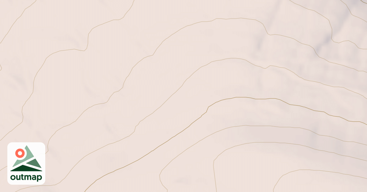 Map of RIGHT HAND BRANCH SPUR