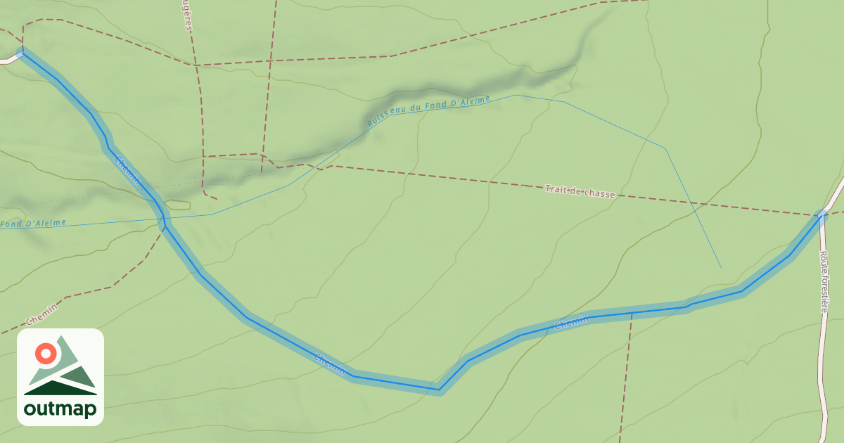 Map of Chemin