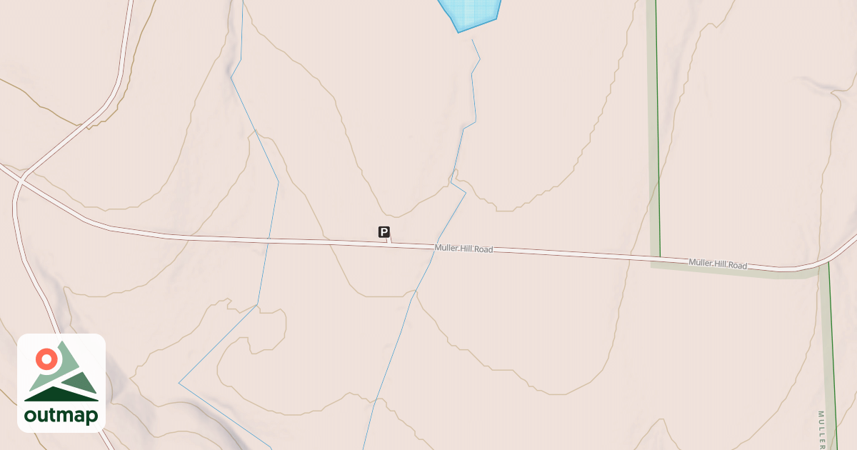 Map of Moonlight Riders Snowmobile Trail