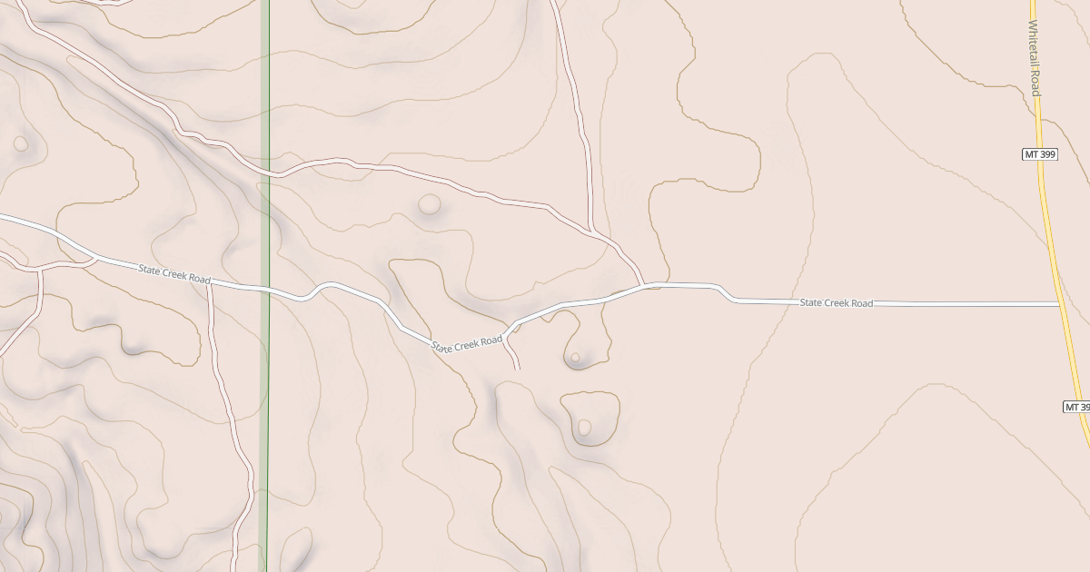Map preview of HAY CREEK