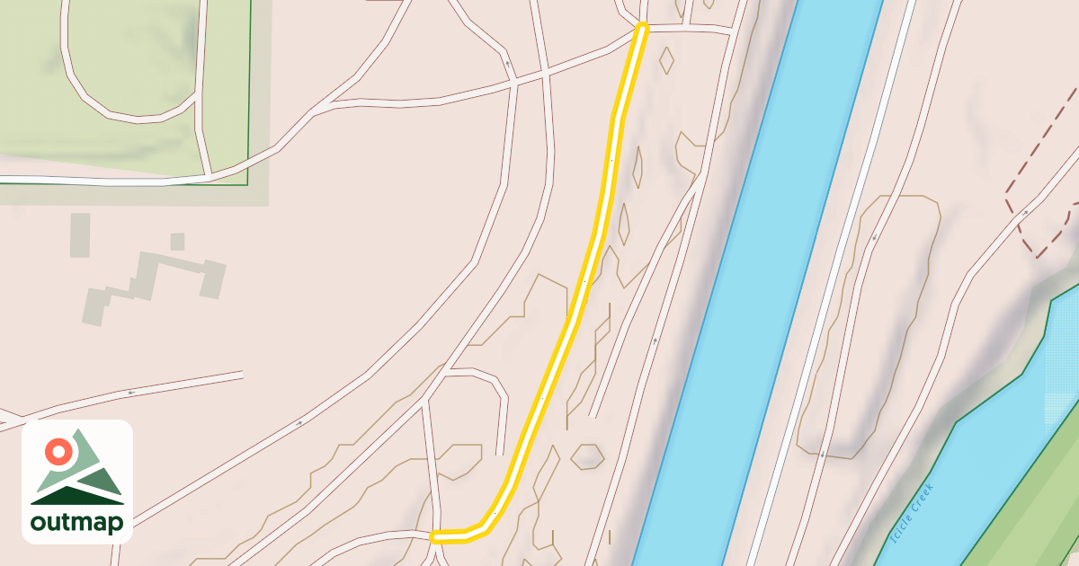Map of Ned Kuch Loop
