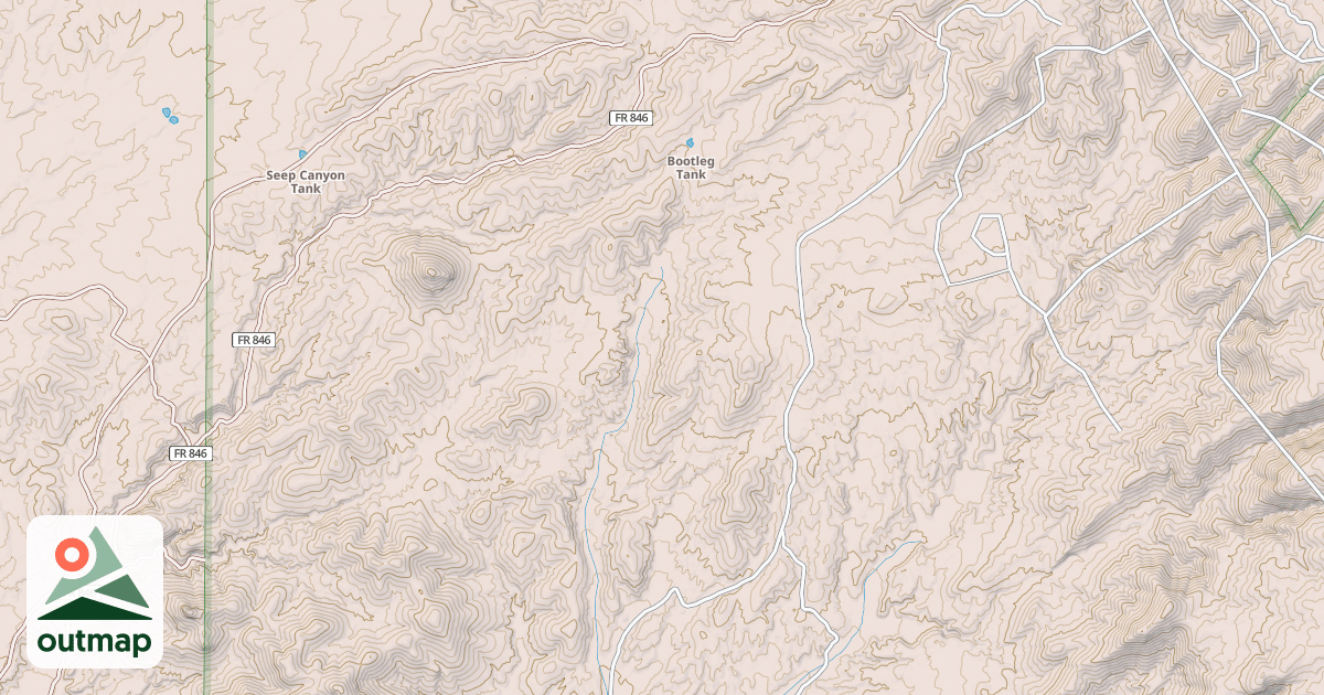 Map of 4089 E