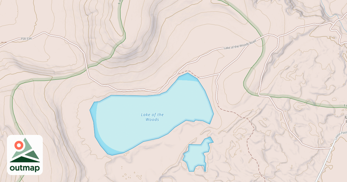 Map of Aa Snowmobile Trail