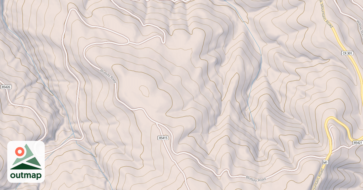 Map of BLUEJAY