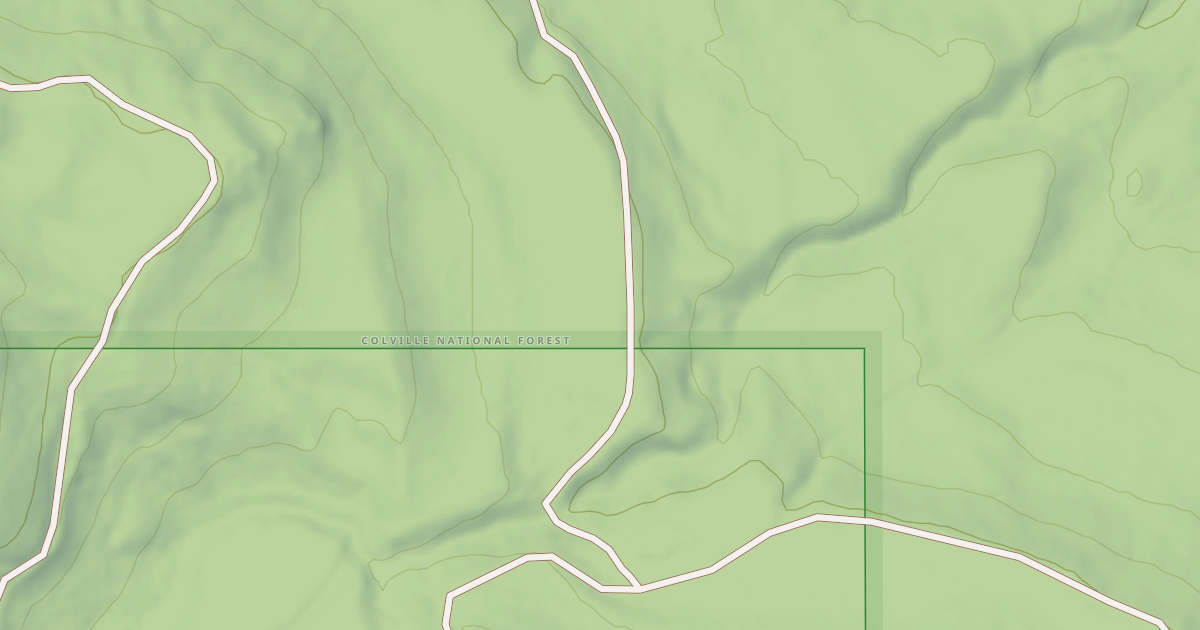 Map preview of USFS Motor Vehicle Use Map Roads {658B679B-57C0-41FB-96ED-48389ADBFB8E}