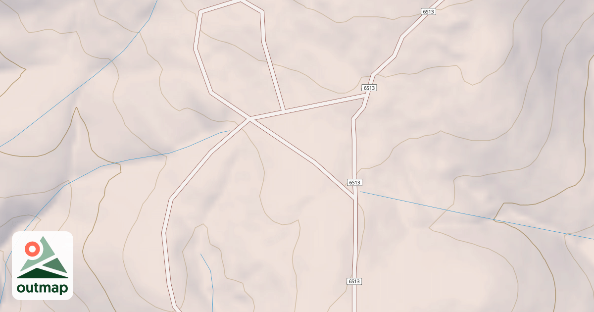 Map of CHEAPO/SLIDE OHV A SPUR