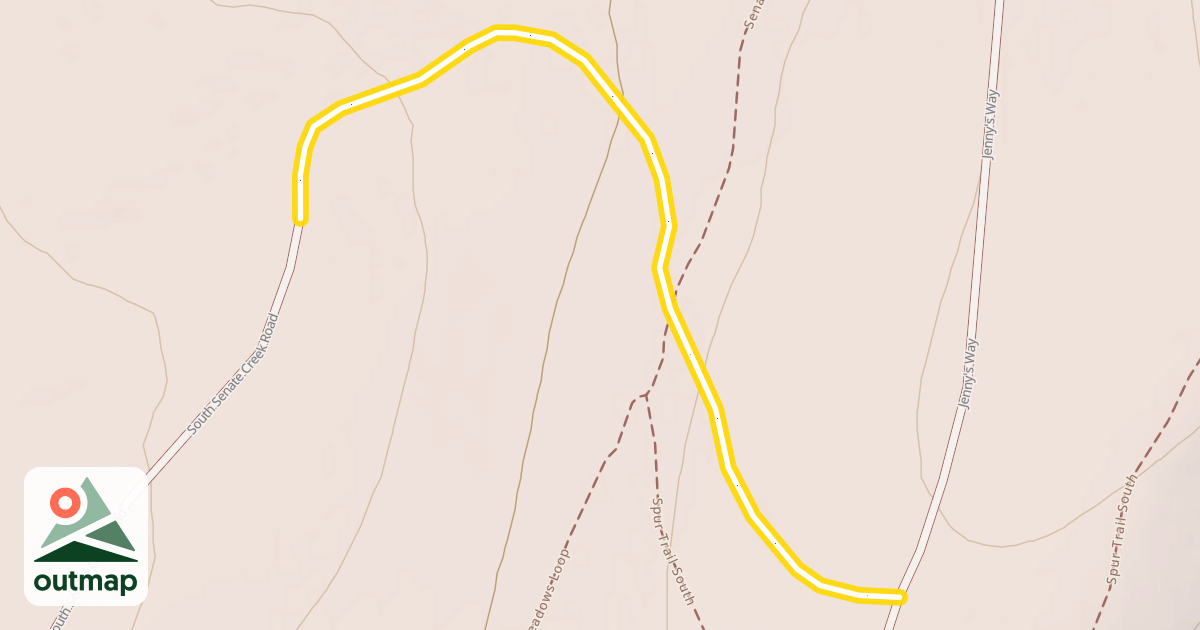 Map of Jenny's Way
