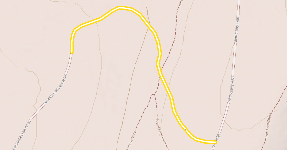 Map preview of Jenny's Way