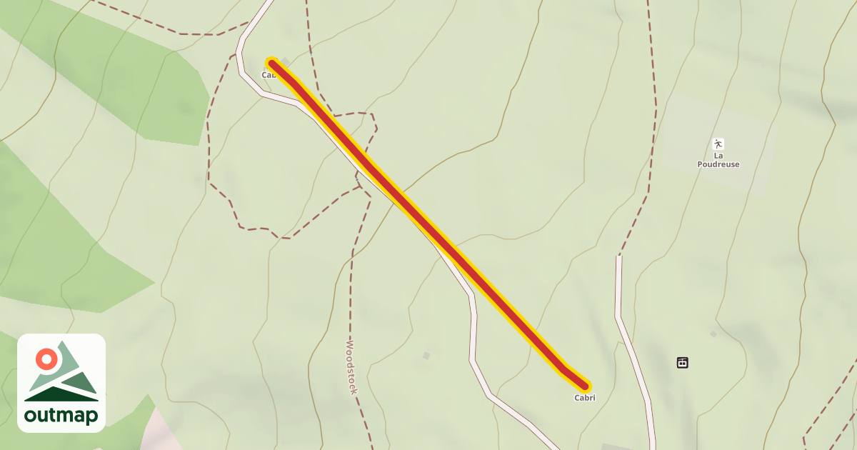 Map of Cabri