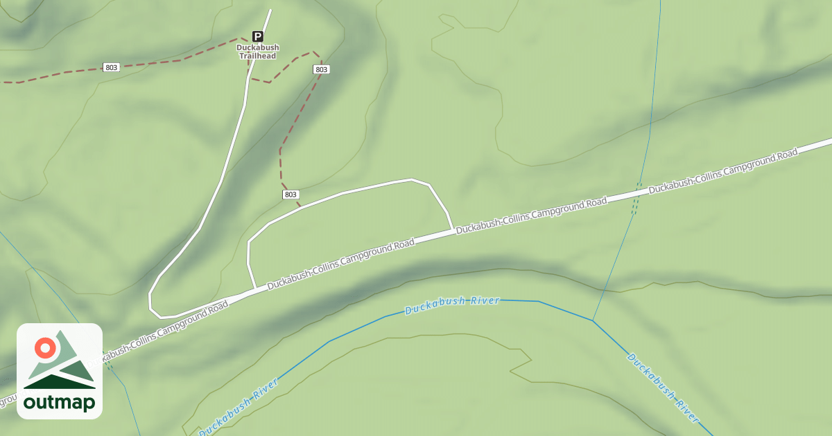 Map of TRAIL ACCESS