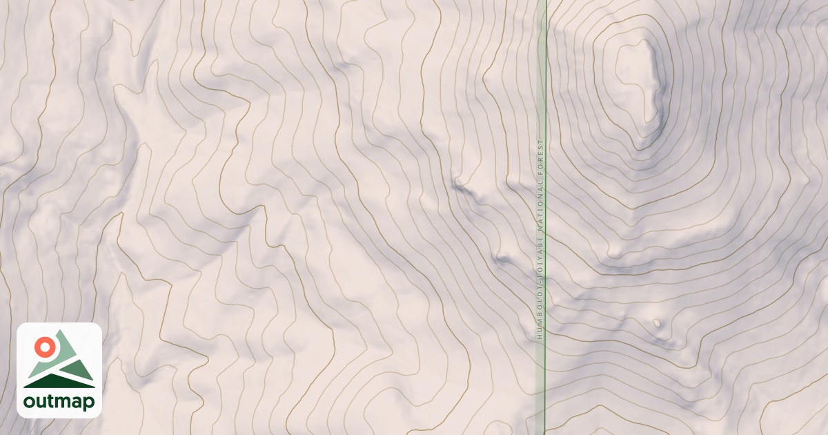 Map of WAGON WHEEL CREEK SPUR A