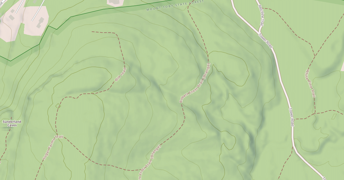 Map preview of Robert Frost Trail
