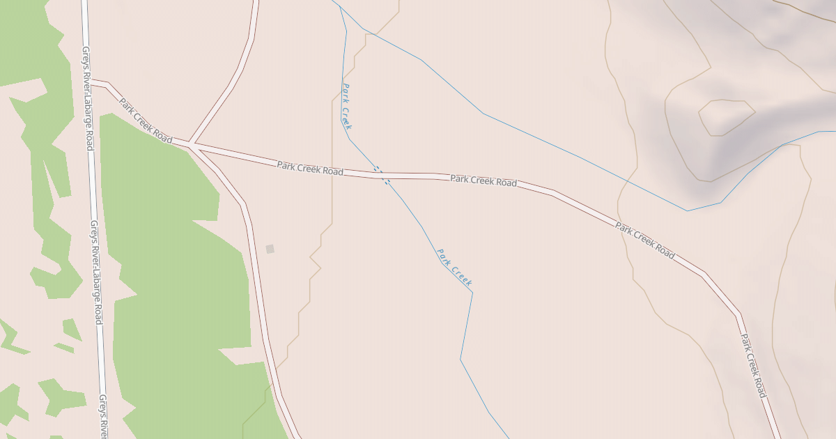 Map preview of PARK CREEK