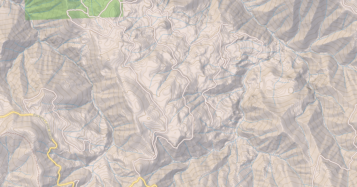 Map preview of BIG BAR CREEK