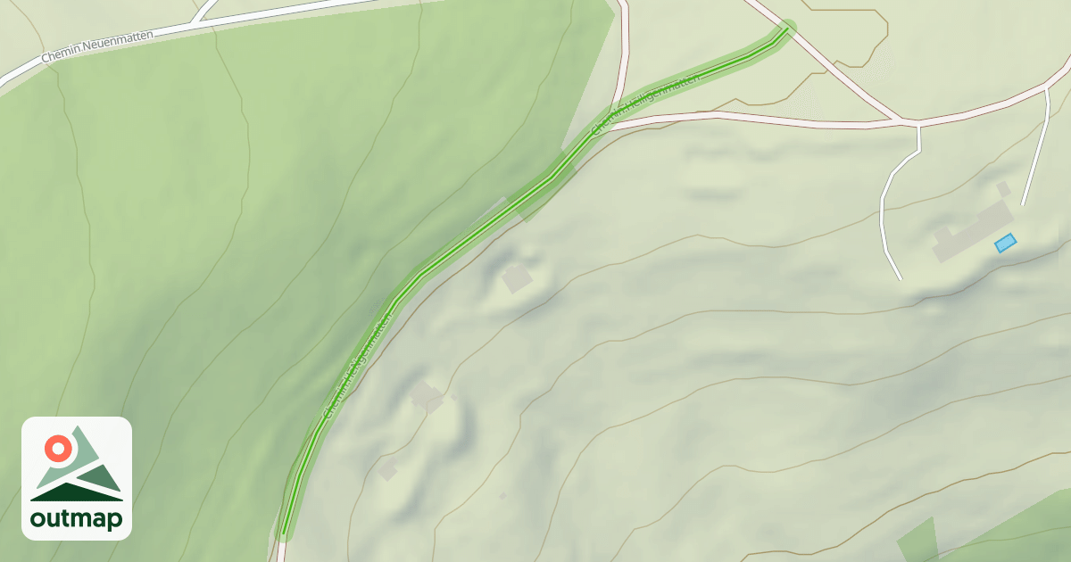 Map of Chemin Heiligenmatten