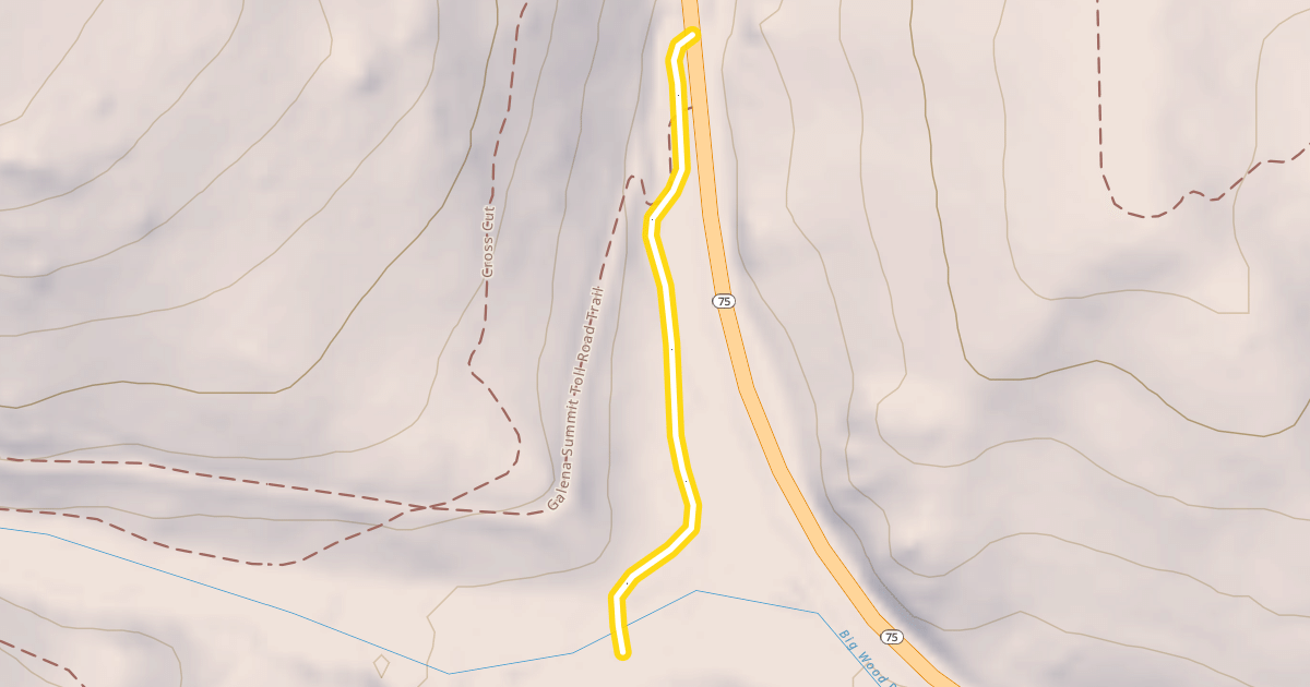 Map preview of Northwood River