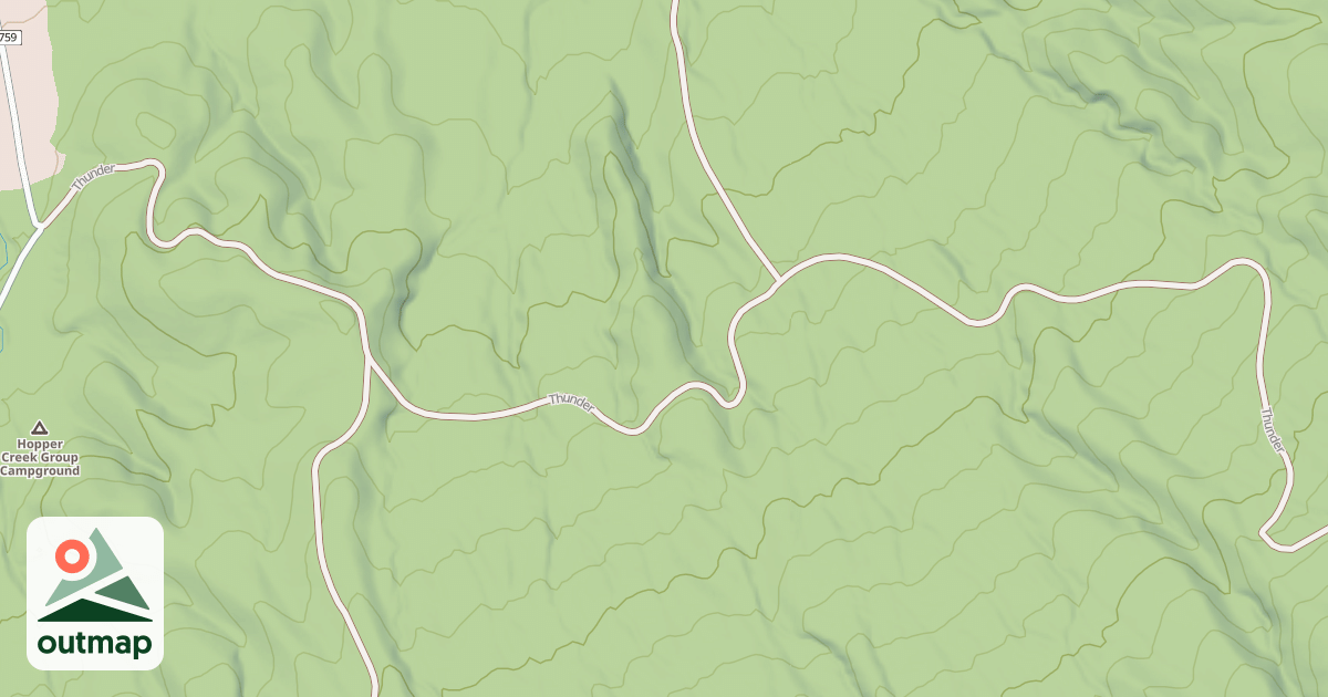 Map of THUNDER