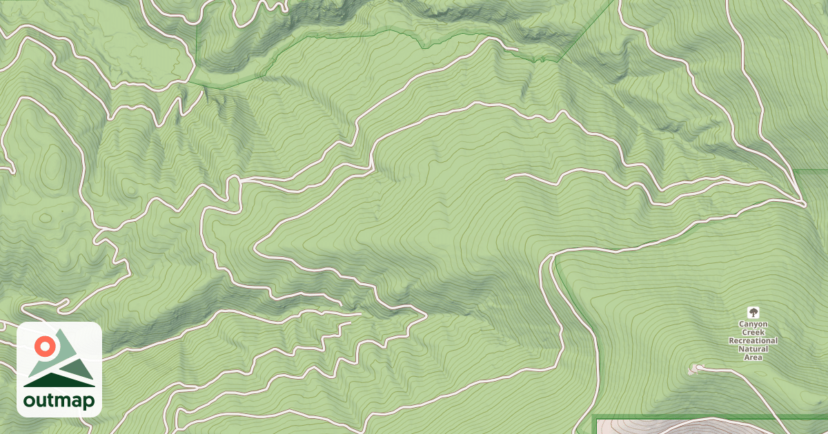 Map of CENTER RIDGE