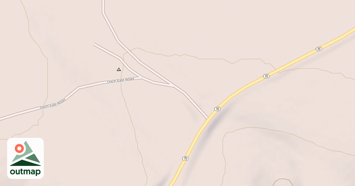Map of BATTLE SPUR 1M