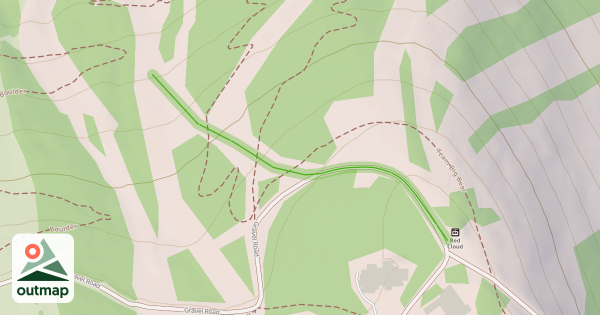 Map of Mountain Daisy