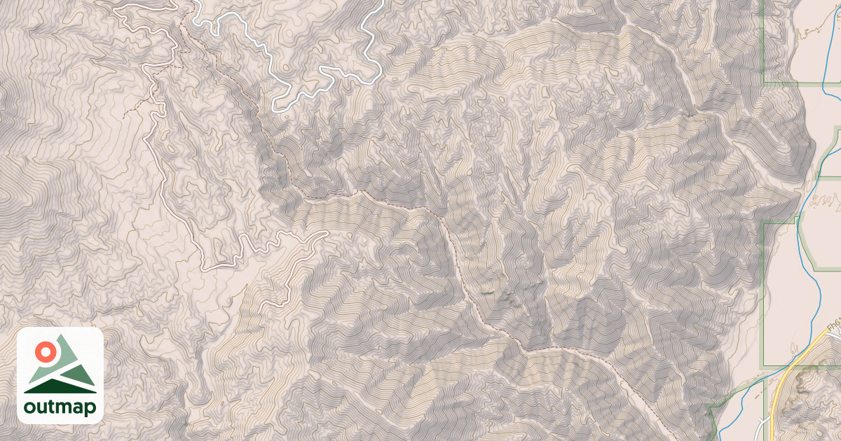 Map of Green Creek