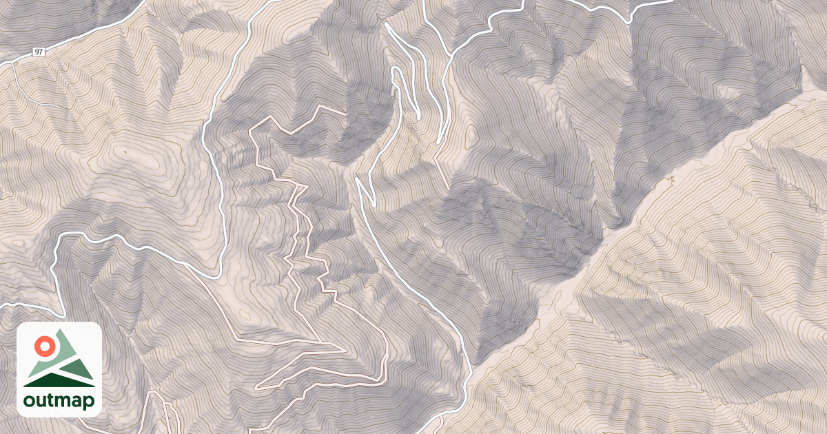 Map of FLAT CREEK