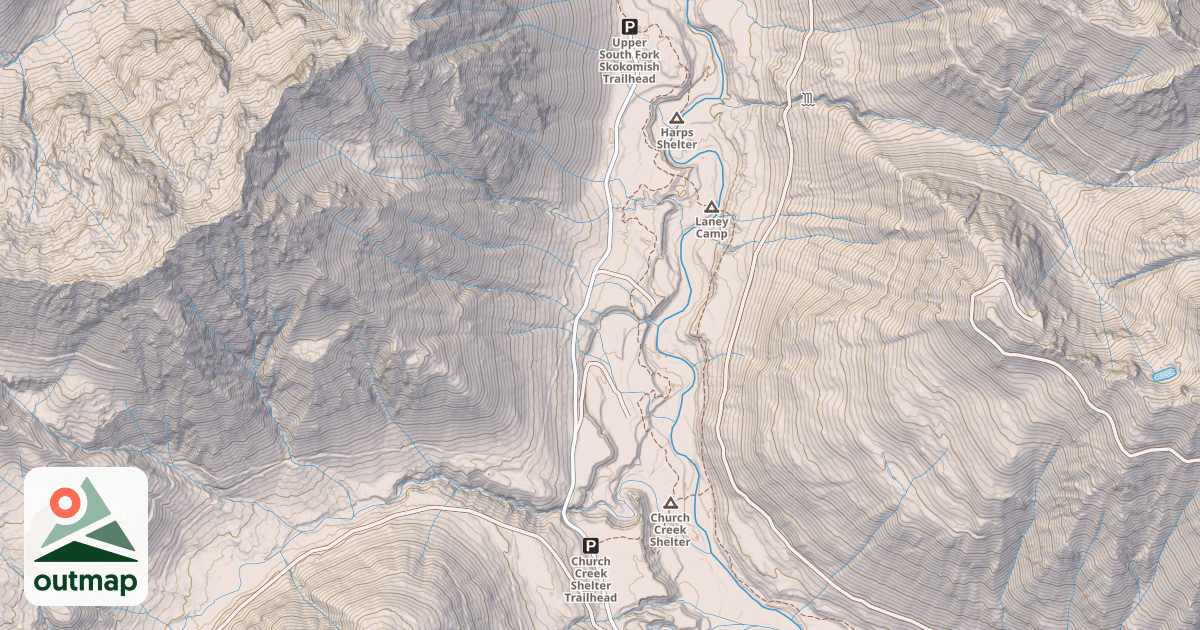 Map of CHURCH CREEK TH