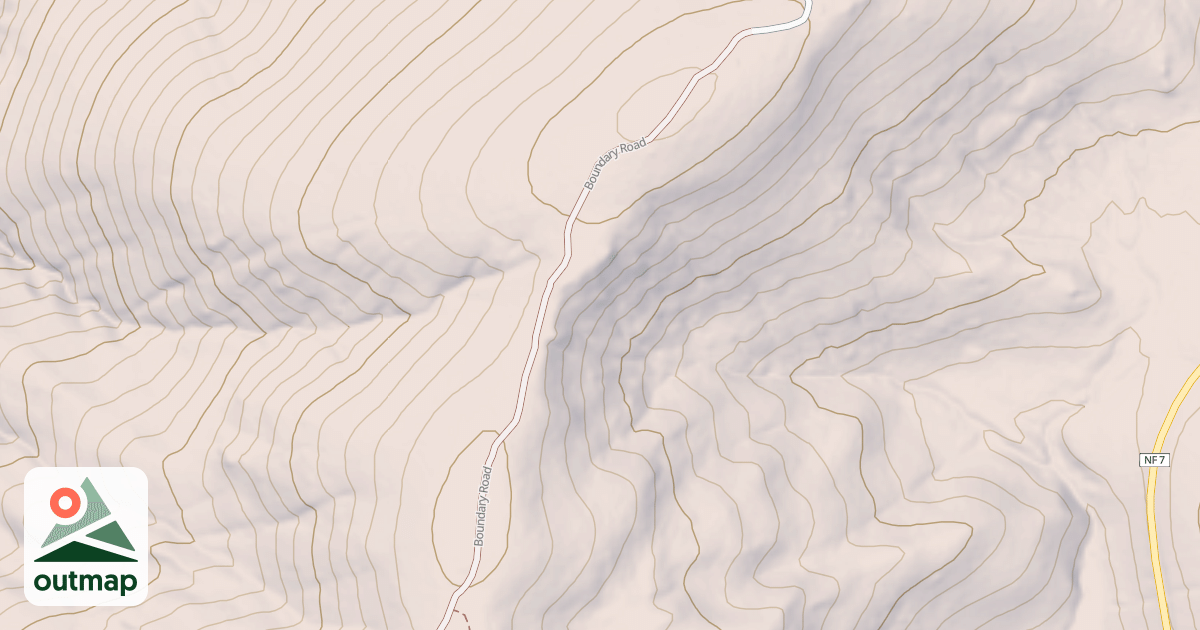 Map of BOUNDARY ROAD