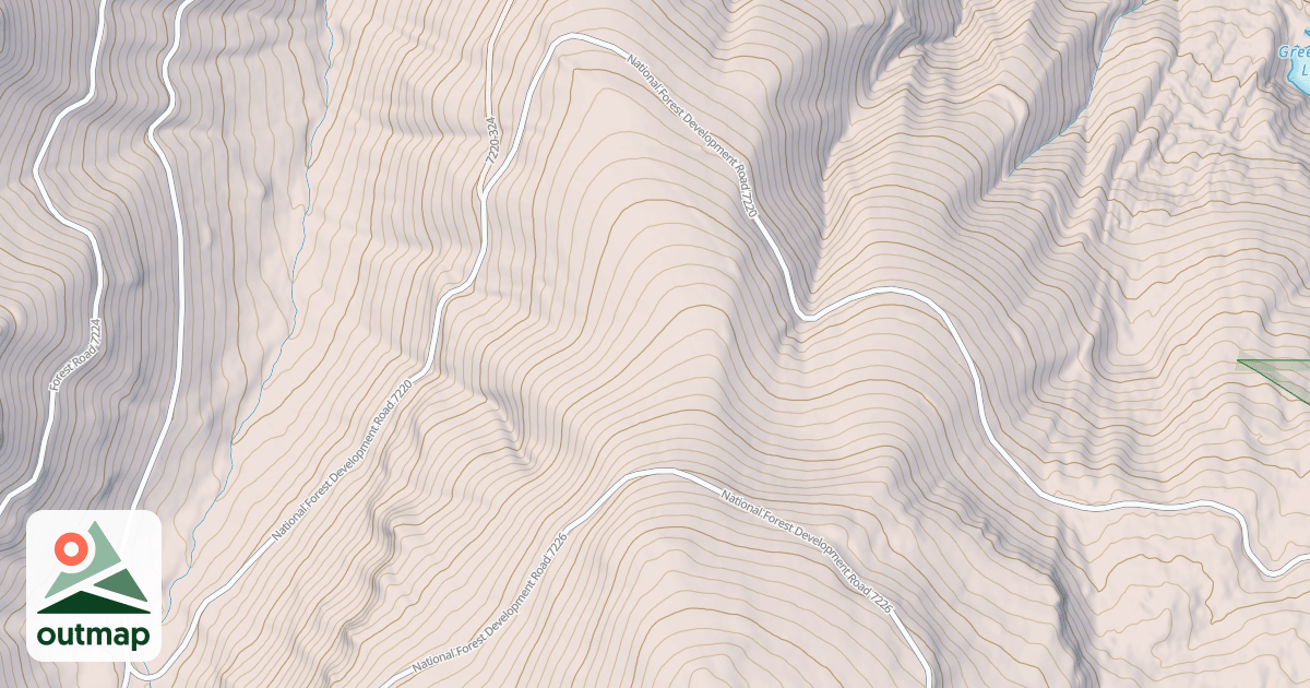 Map of ECHO LAKE