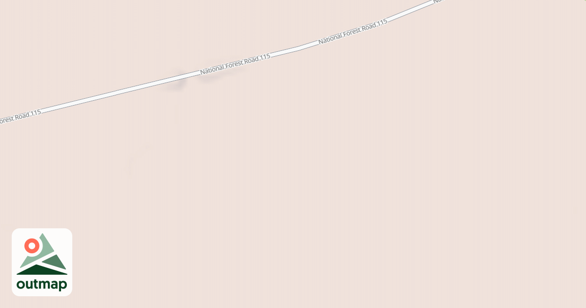 Map of USFS Motor Vehicle Use Map Roads {F706B21F-185A-4266-BBE0-99914A8FDC1E}