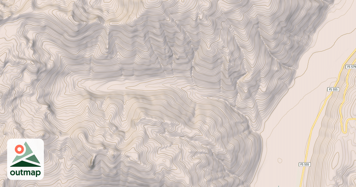Map of BITTER CREEK