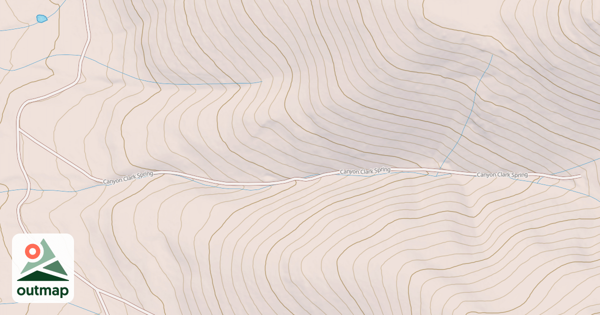 Map of MESSENGER GULCH SP