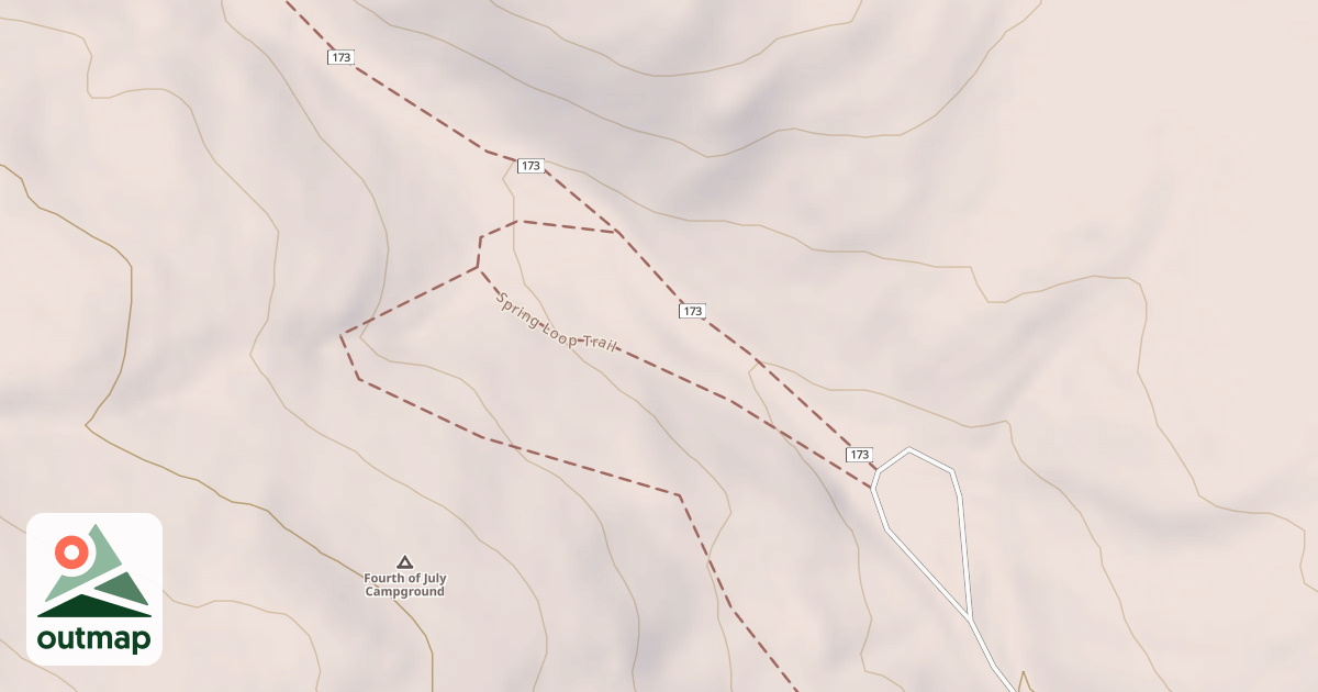 Map of SPRING LOOP