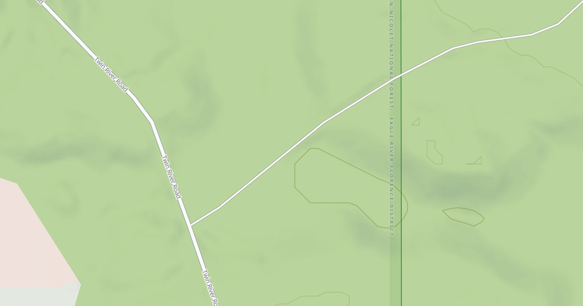 Map preview of RIVER RAPIDS ROAD