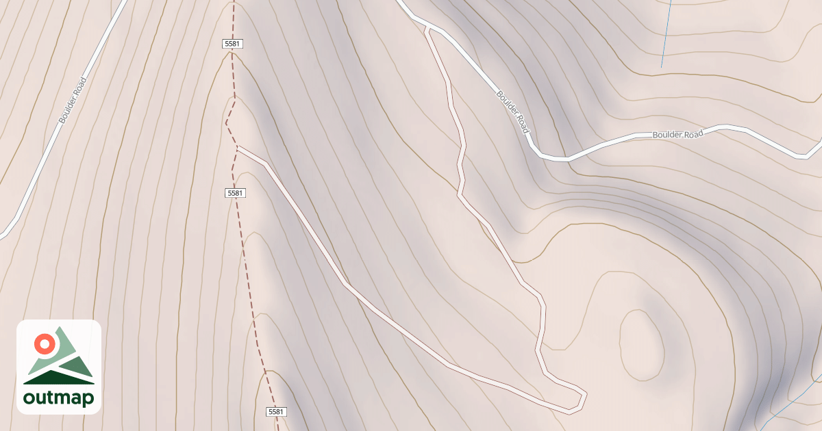 Map of BOULDER