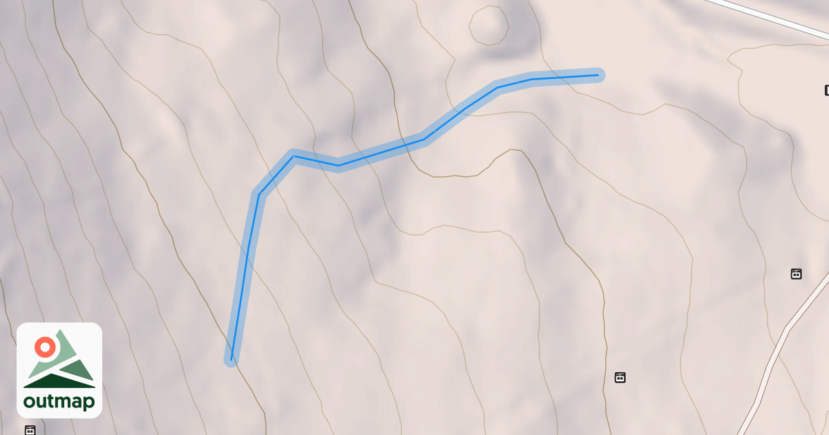 Map of Lower North Bowl
