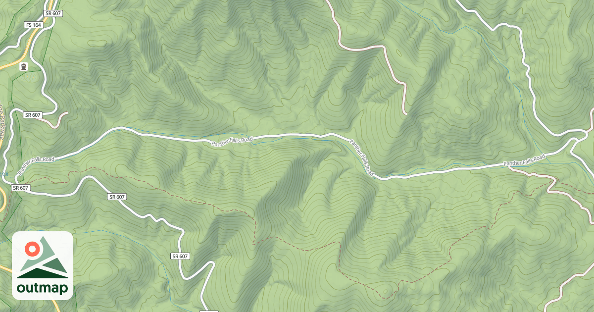 Map of LITTLE IRISH CREEK