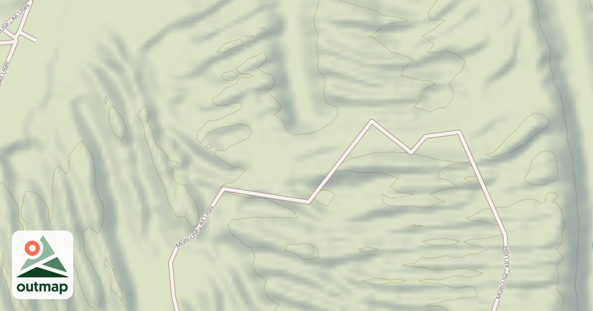 Map of Interlake State Recreation Area Trails