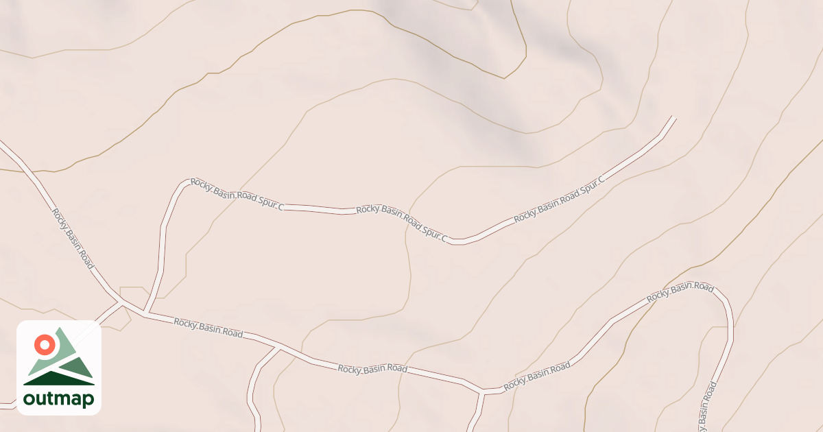 Map of ROCKY BASIN C SPUR