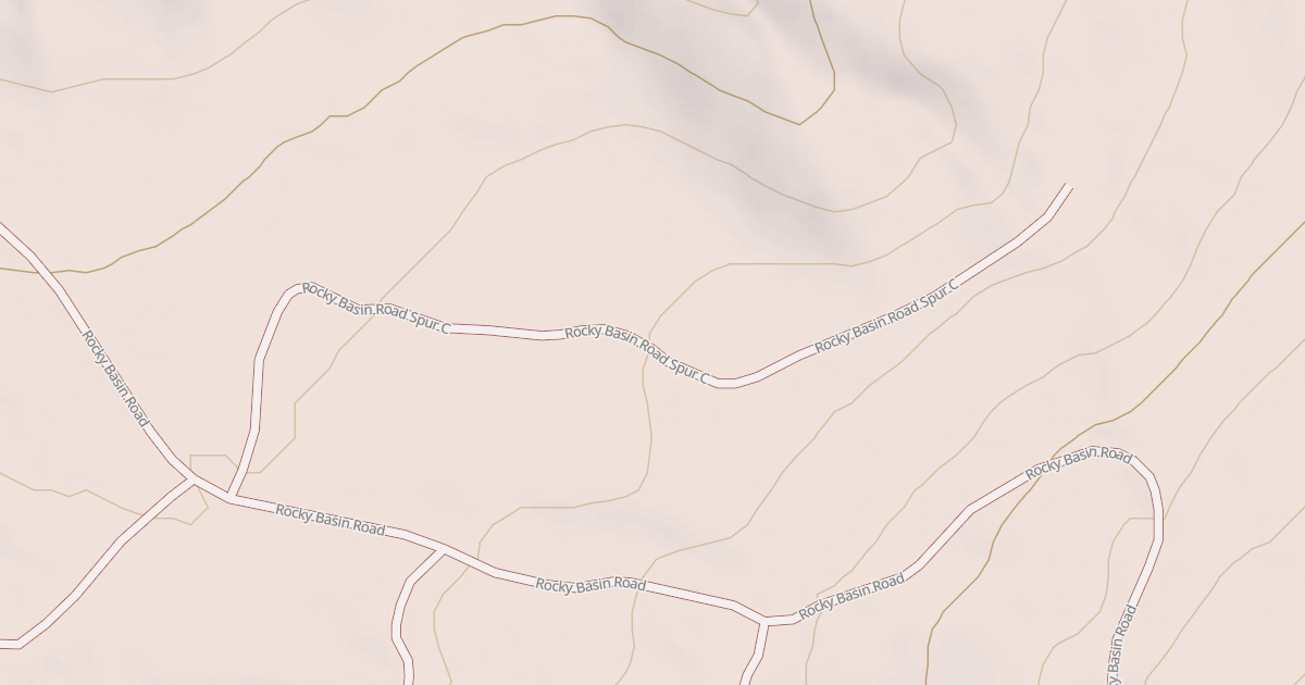 Map preview of ROCKY BASIN C SPUR