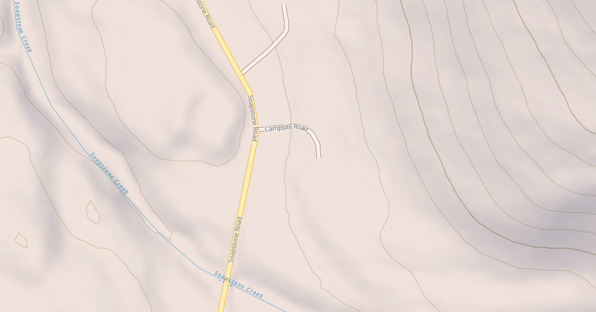 Map preview of CAMPSITE