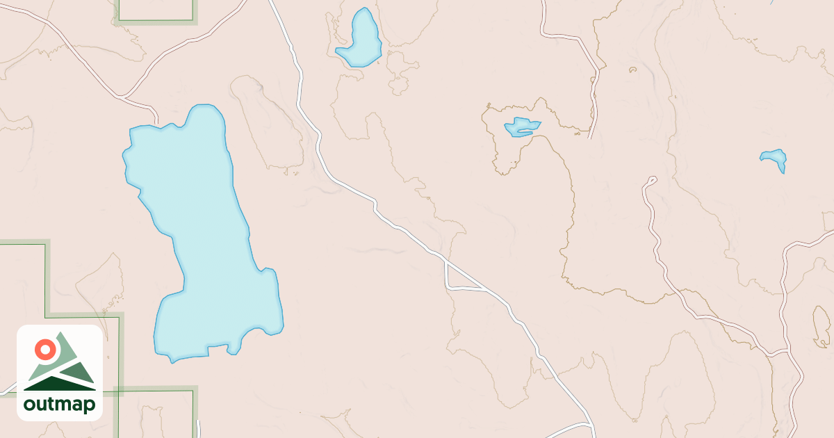 Map of Drummond Island Trail