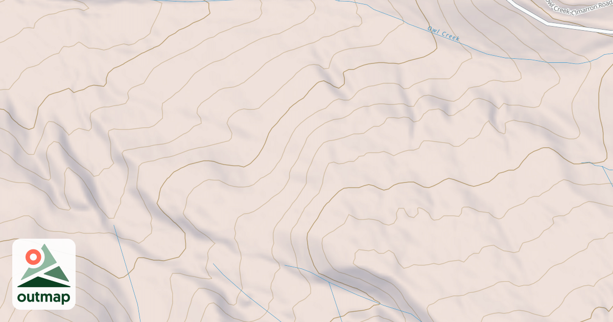 Map of USFS Motor Vehicle Use Map Trails 3818