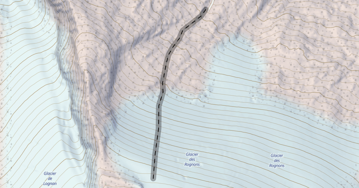 Map preview of Point de vue (sometimes groomed)