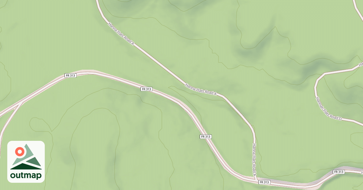 Map of HANNA FLAT A