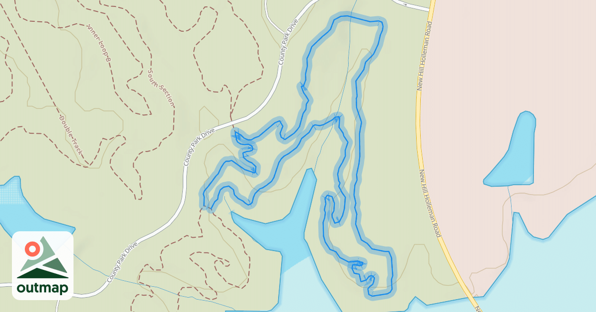 Map of Hog Run Intermediate