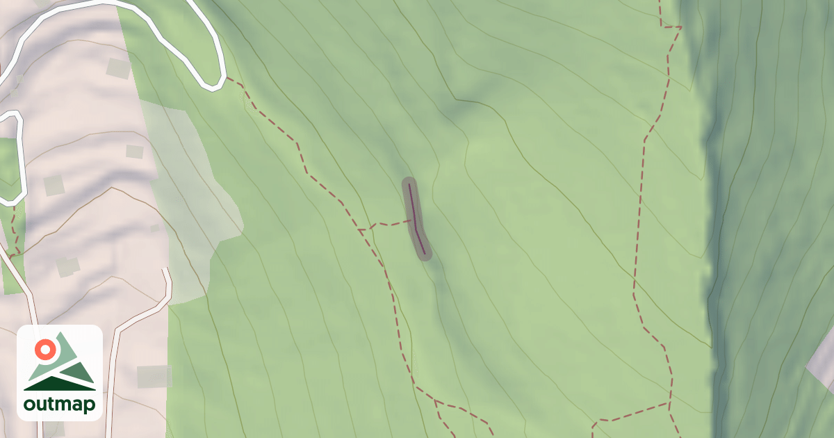 Map of Climbing Crag