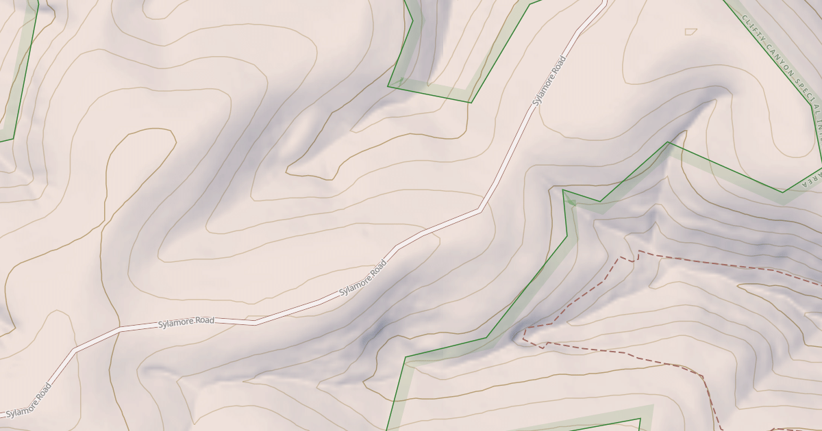 Map preview of USFS National Forest System Roads {E016A0B4-E5F4-40A0-BEC4-A95D8AD90524}