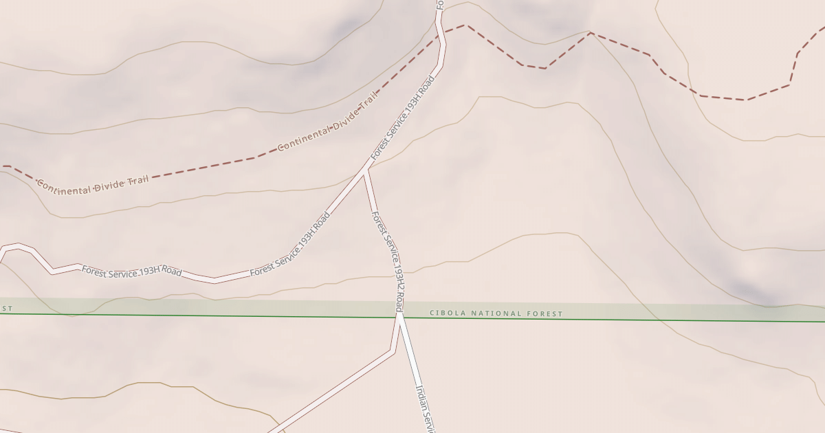 Map preview of USFS National Forest System Roads {65C19AB9-6F4F-4E14-9C29-F0391E72FFB4}
